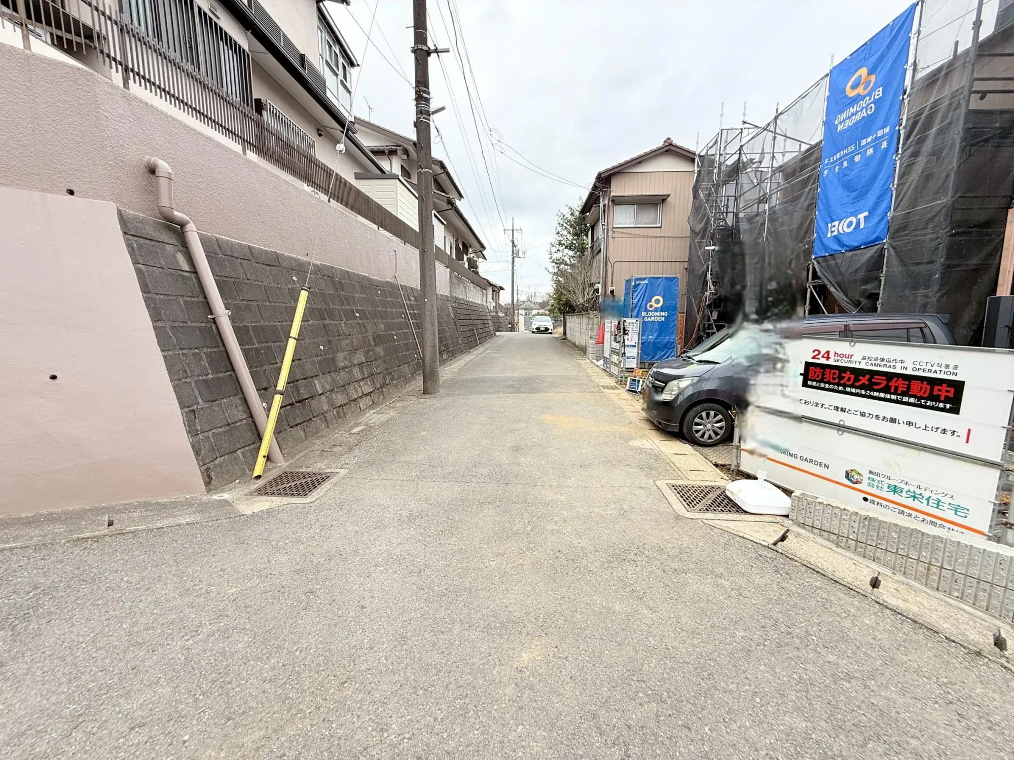 【2025.12.27　販売現地・前面道路】