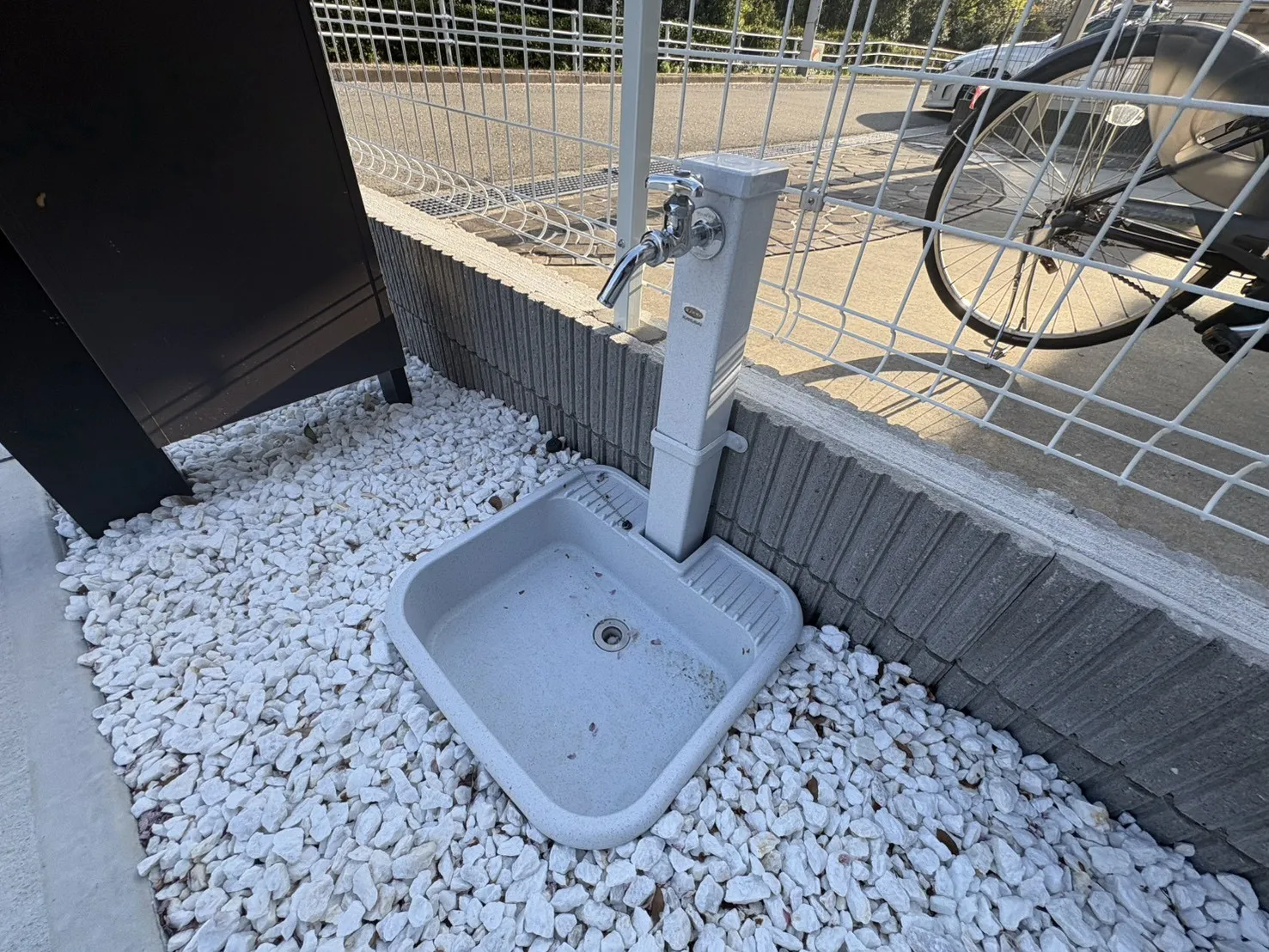 ☆1号棟　屋外立水栓☆