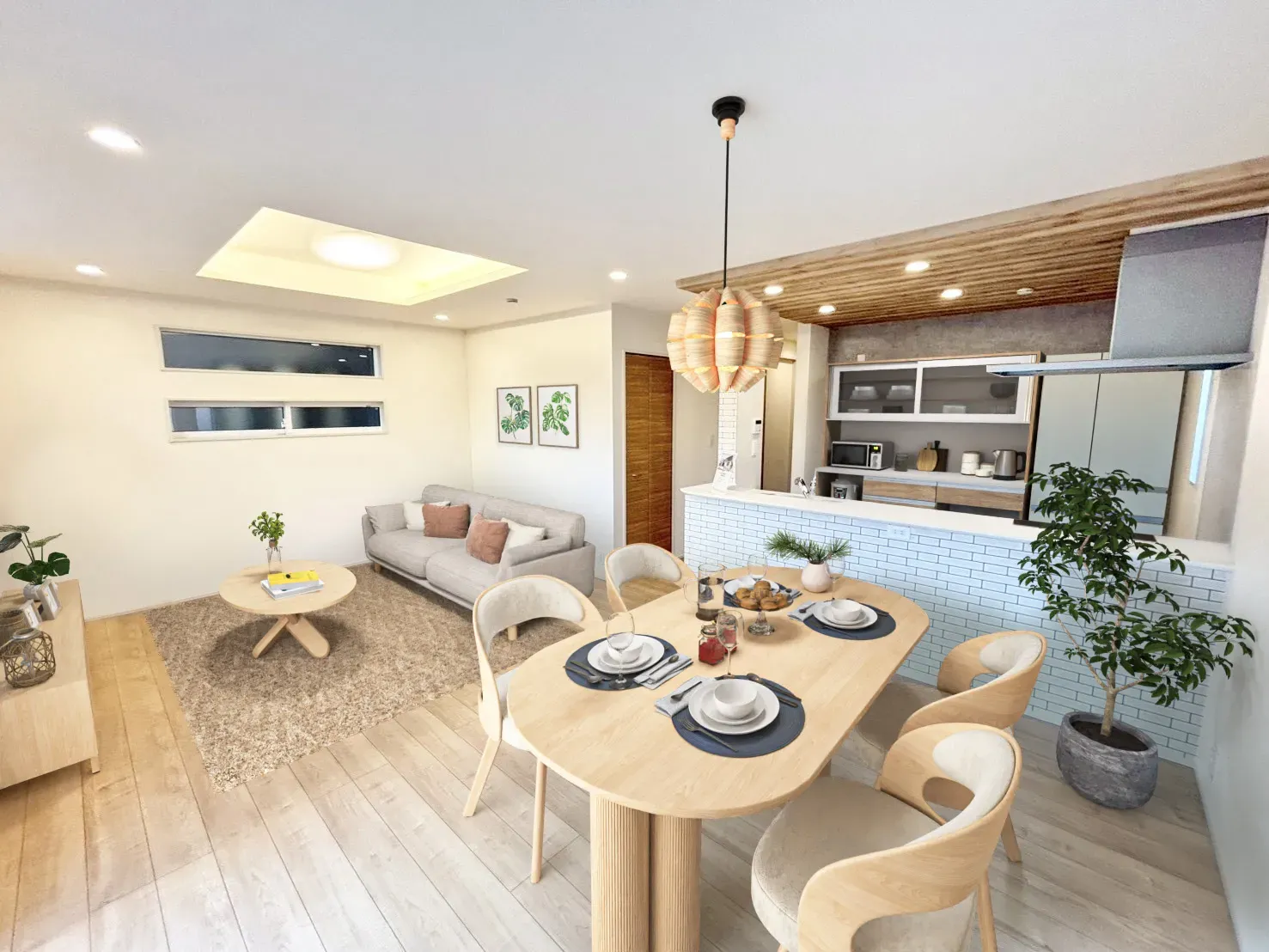 内観　家具イメージ　2号棟