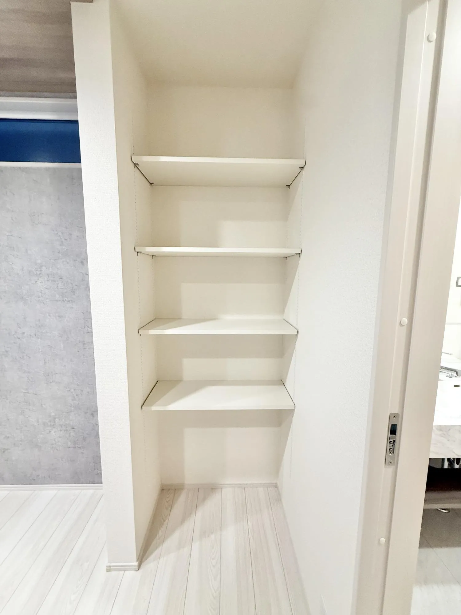 設けた収納は住みやすさへのこだわり。お部屋を最大限広くご活用いただけます