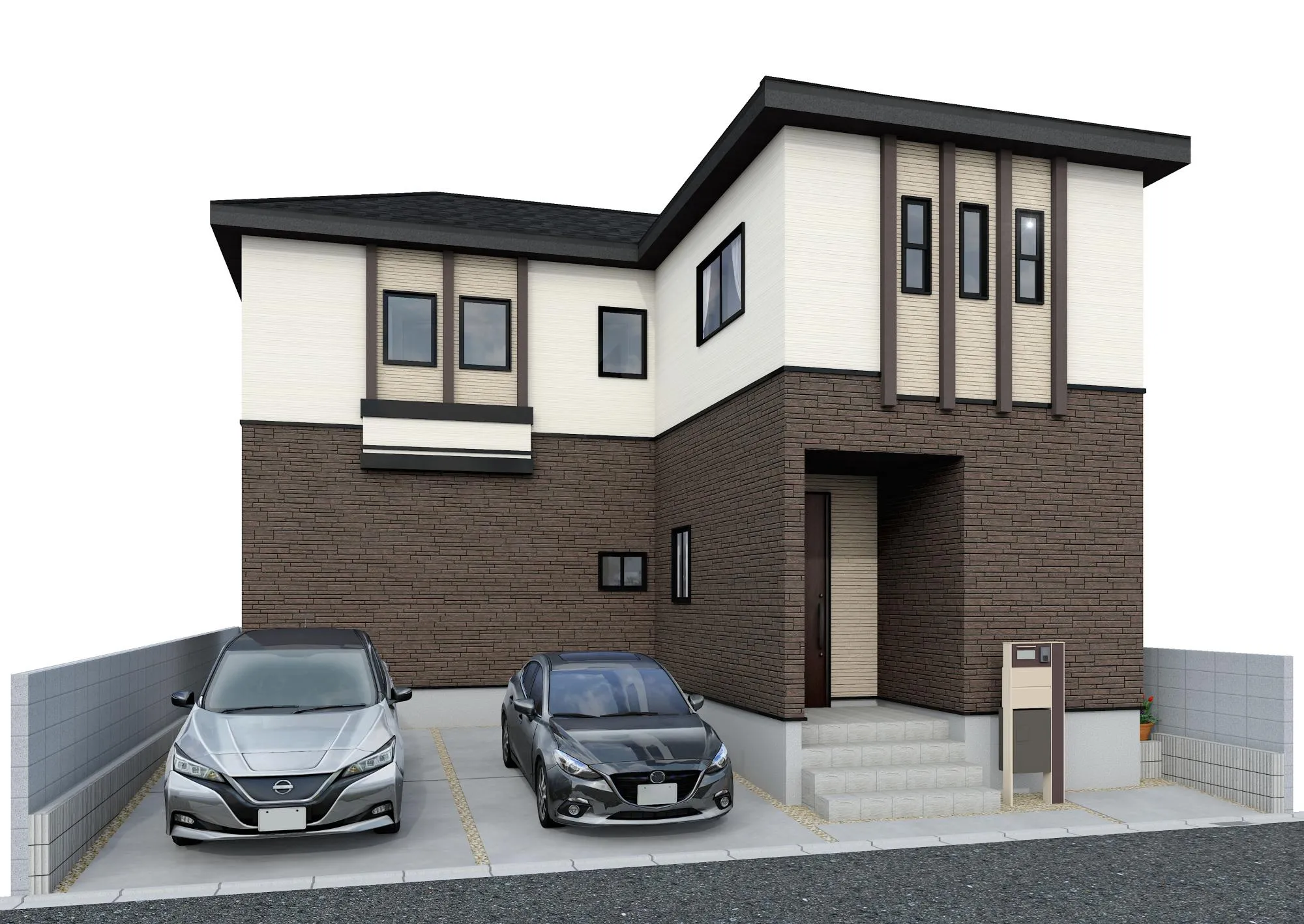 【外観予想パース】