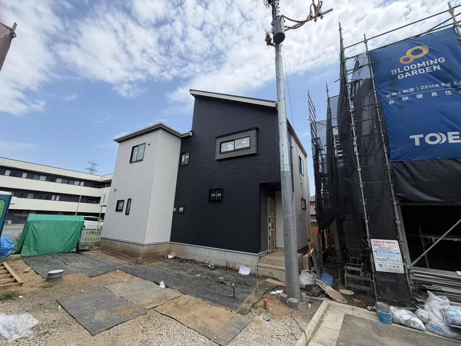 【4号棟】足場ばれ
