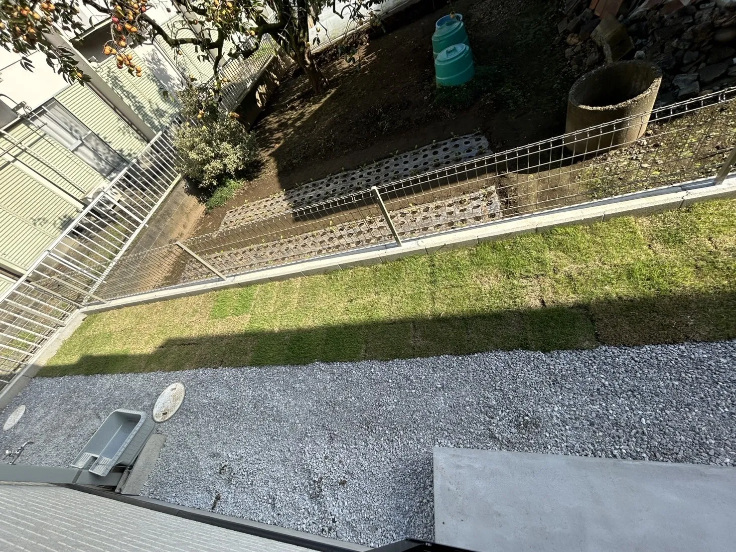 【4号棟】広すぎず狭すぎず、手ごろなスペースなので、プランターでの家庭菜園やガーデニングが楽しめます