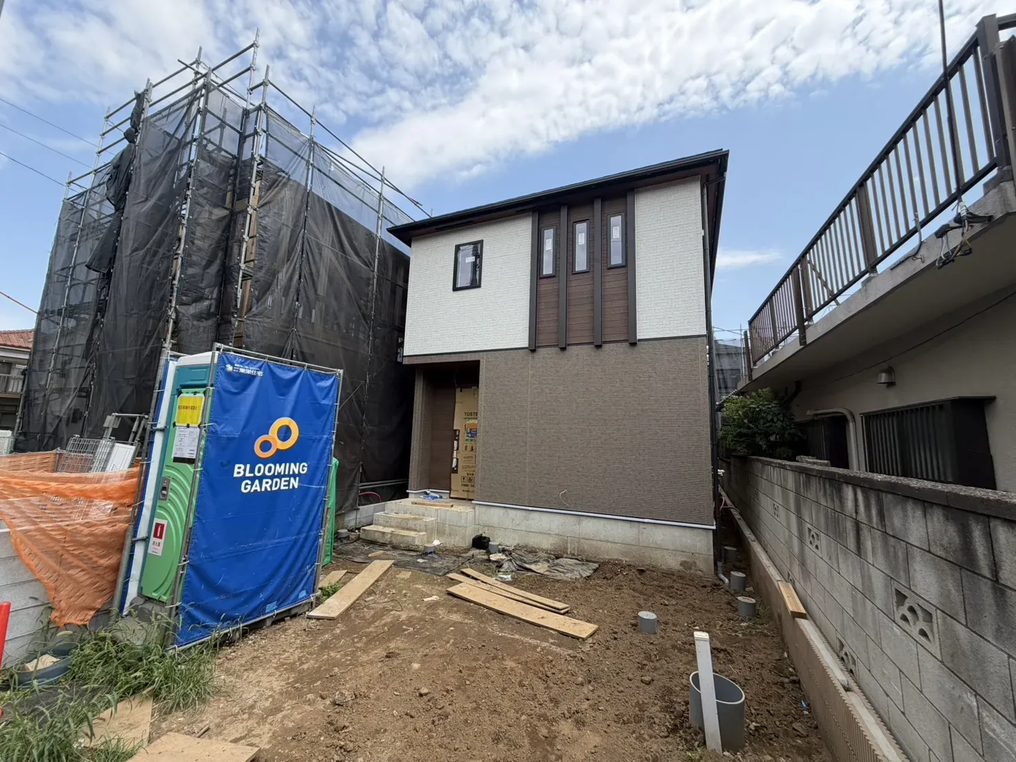 【12号棟】足場ばれ