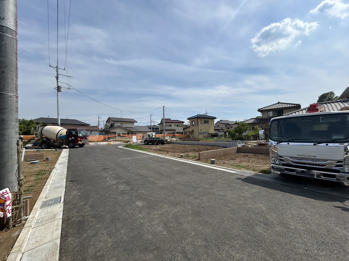 開発新設道路 幅員 約6.2m