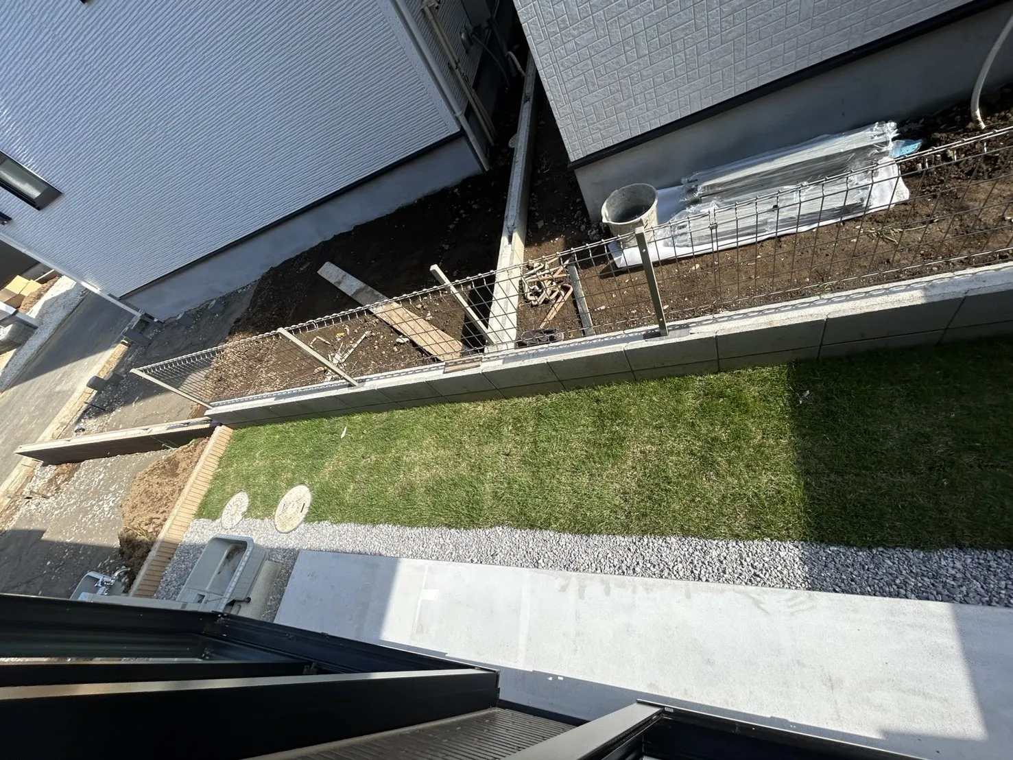【12号棟】水栓付きのお庭
