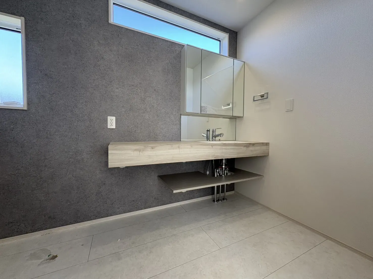 3月1日　洗面所