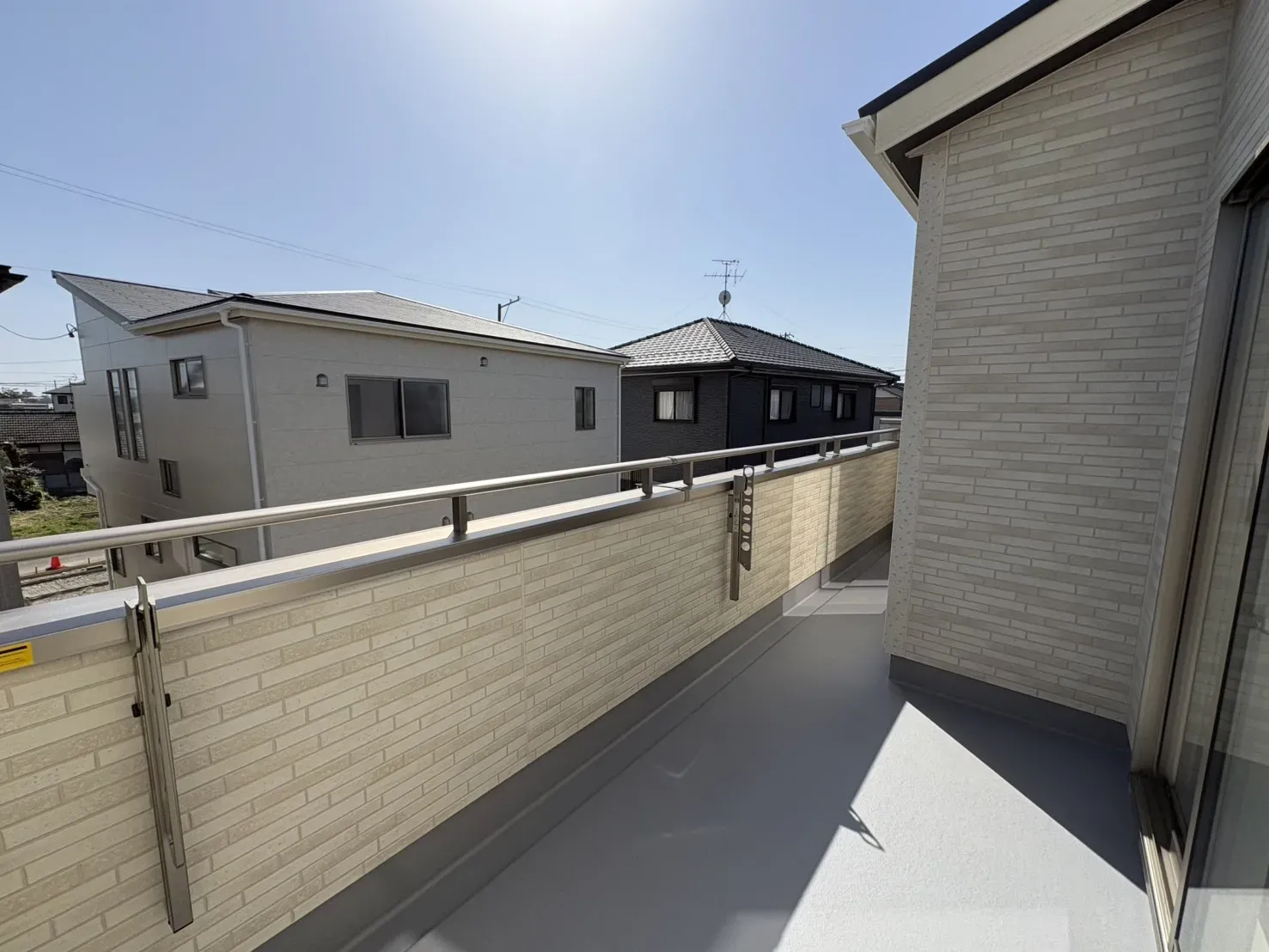 3月1日　バルコニー