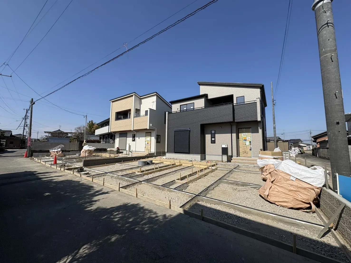 2月22日　南東から撮影(2.3号棟)