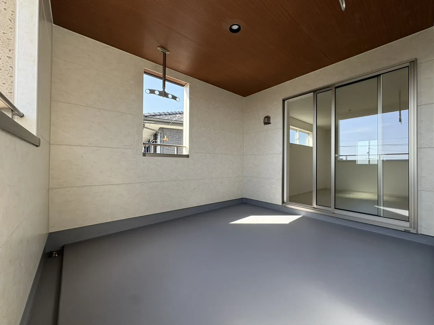 3月1日　バルコニー