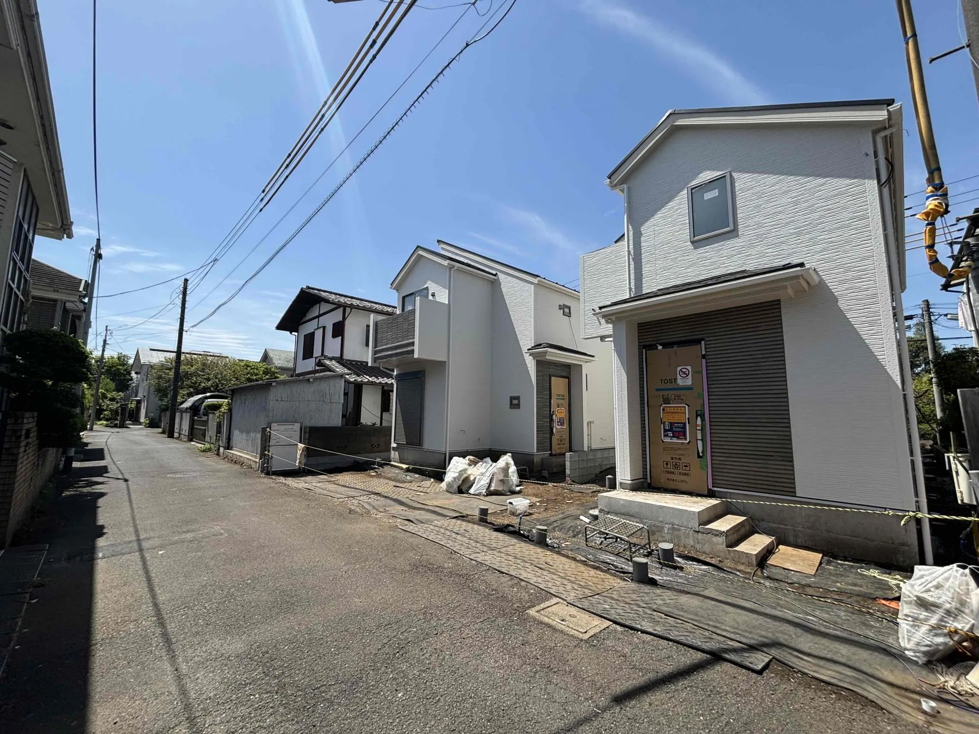 東側道路　外観写真②(2026年4月19日撮影)