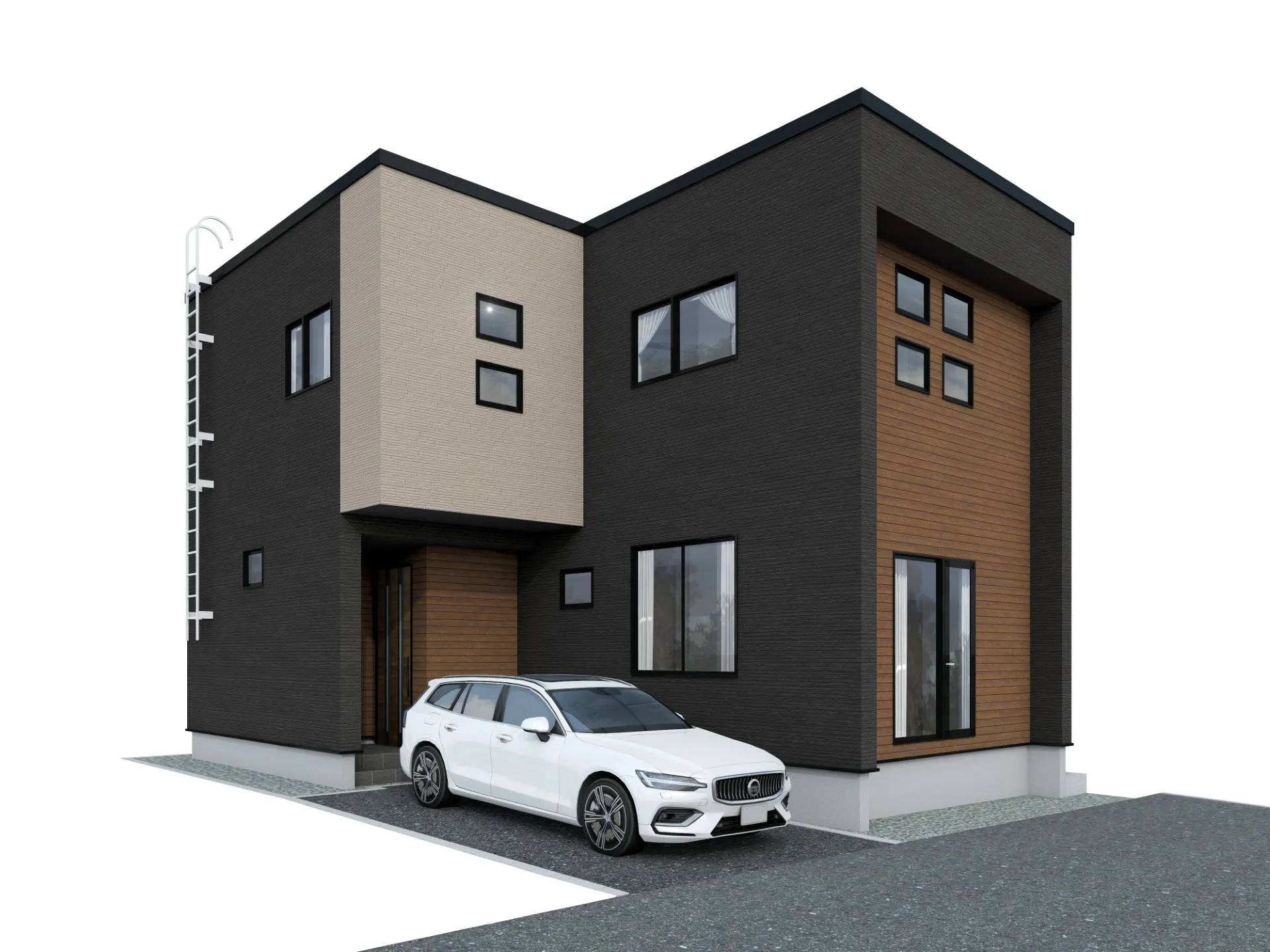 完成予想外観図