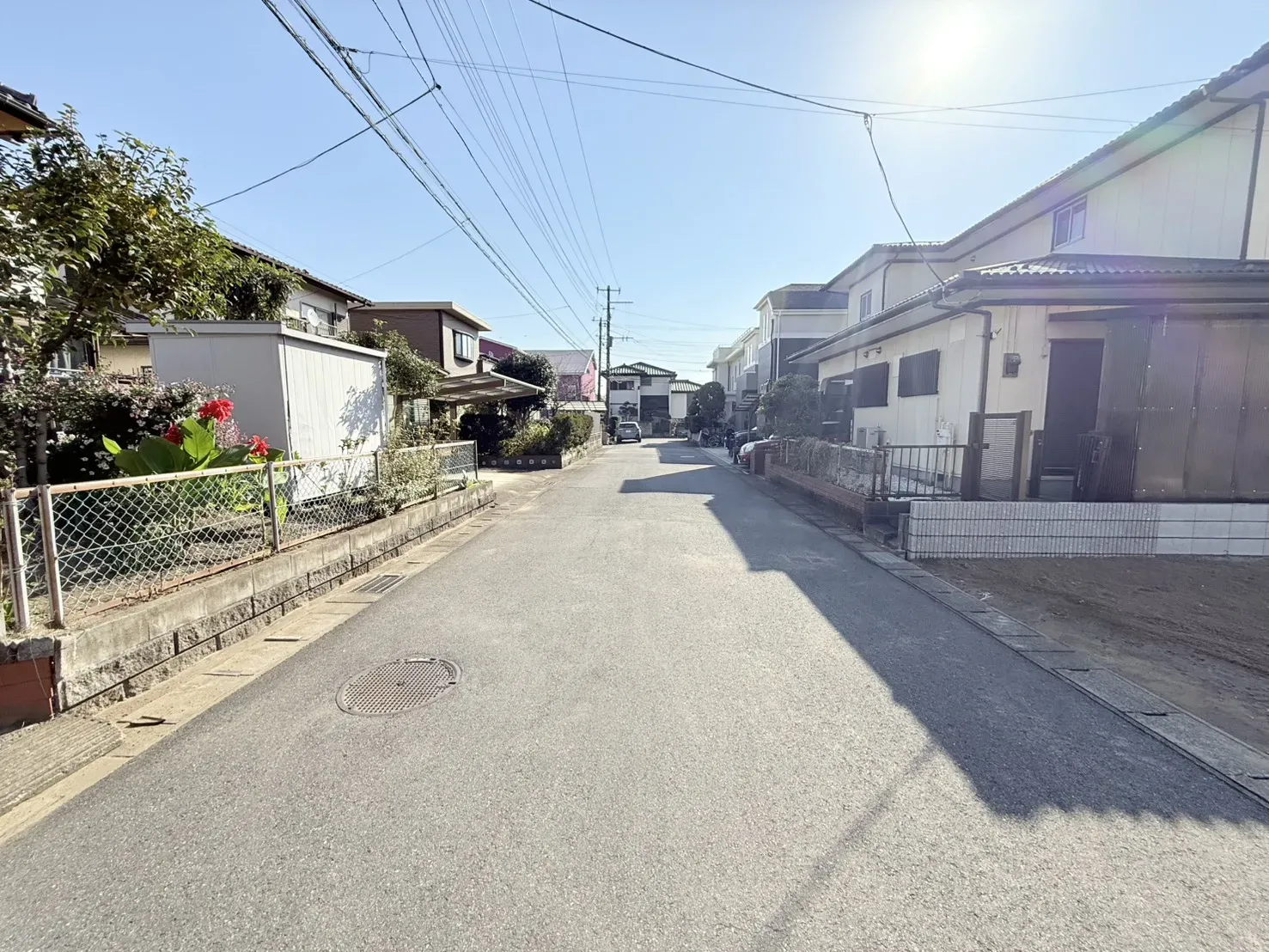 【2025/11/27　販売現地・前面道路】