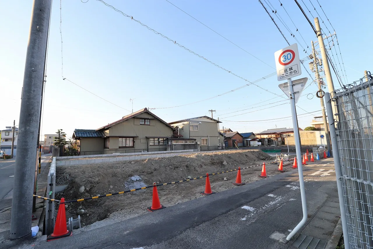 現地写真(造成)