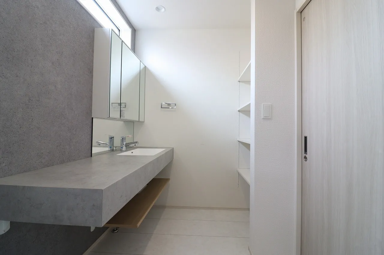 ①号棟　洗面台・洗面所