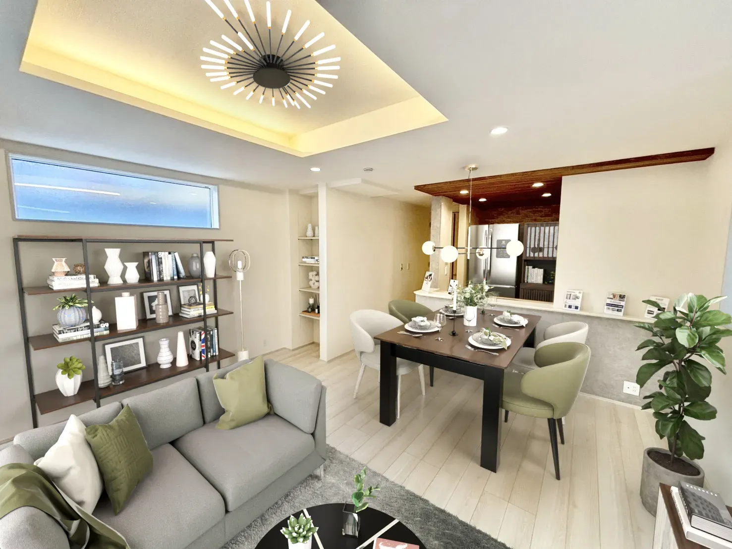 リビング1号棟　家具イメージ