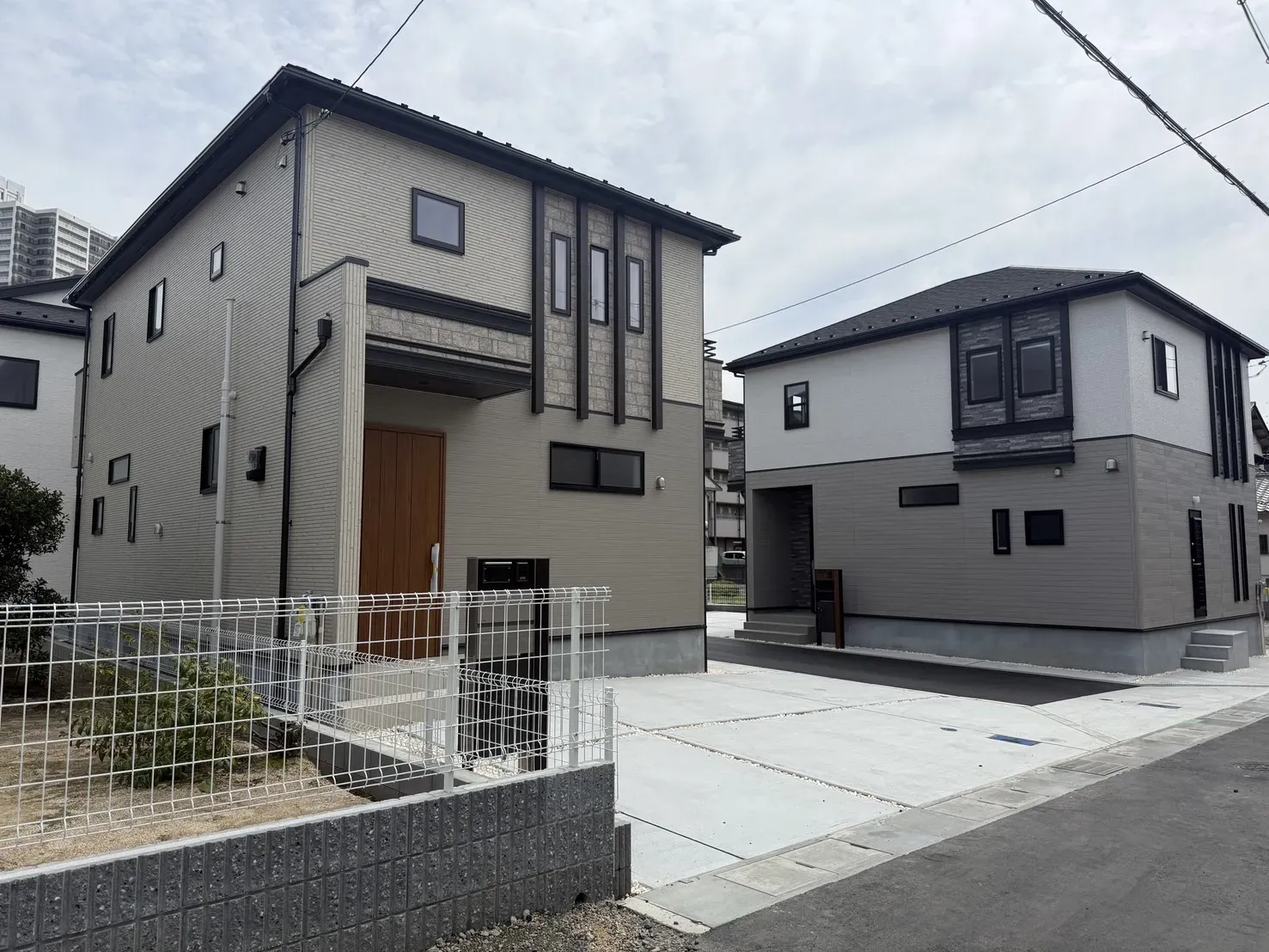 【手前①号棟外観】2026.4.17撮影