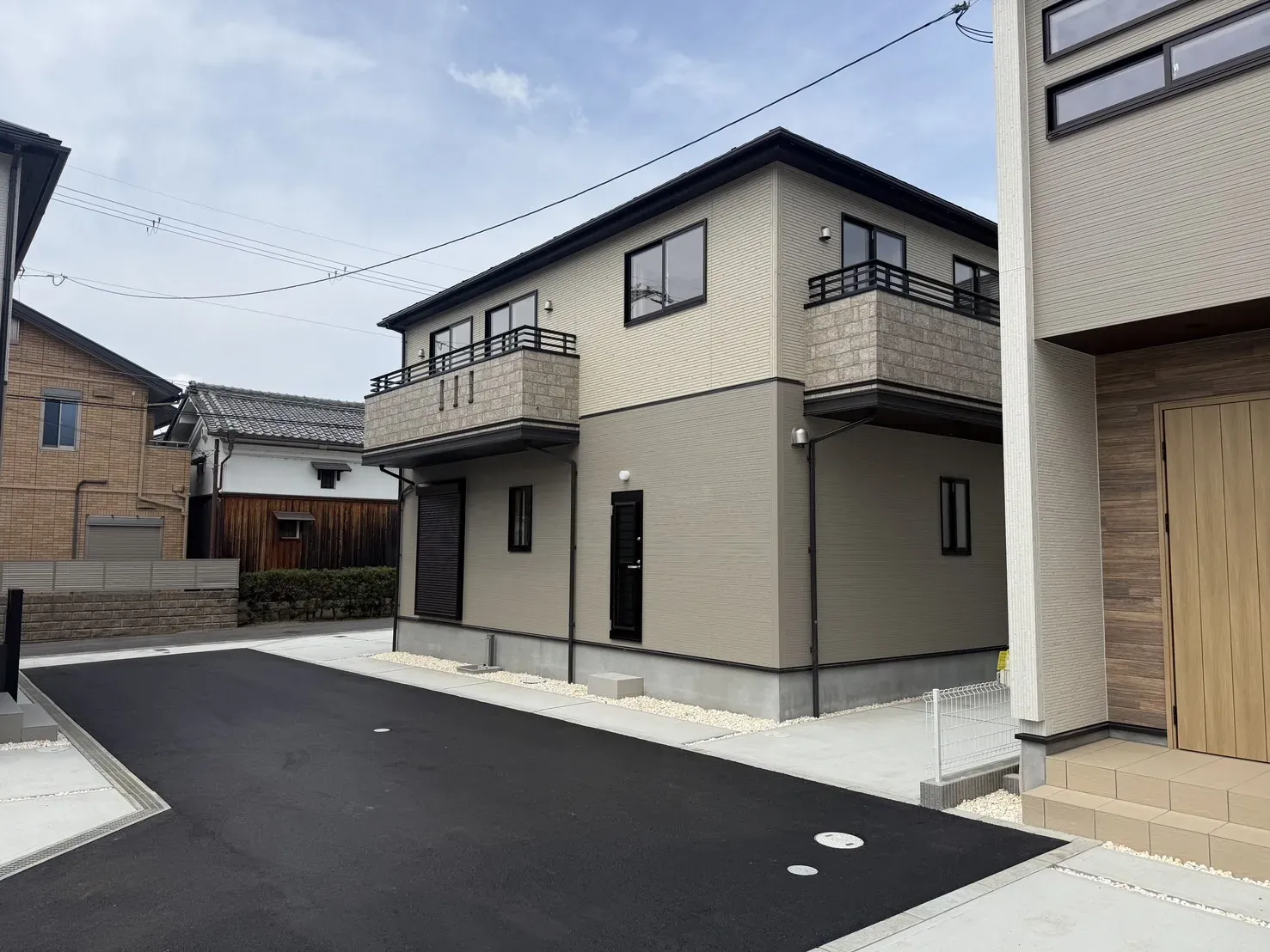 【①号棟外観】2026.4.17撮影