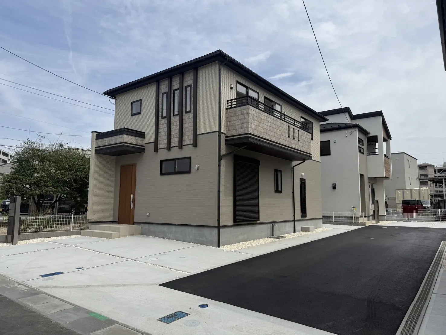 【①号棟外観】2026.4.17撮影