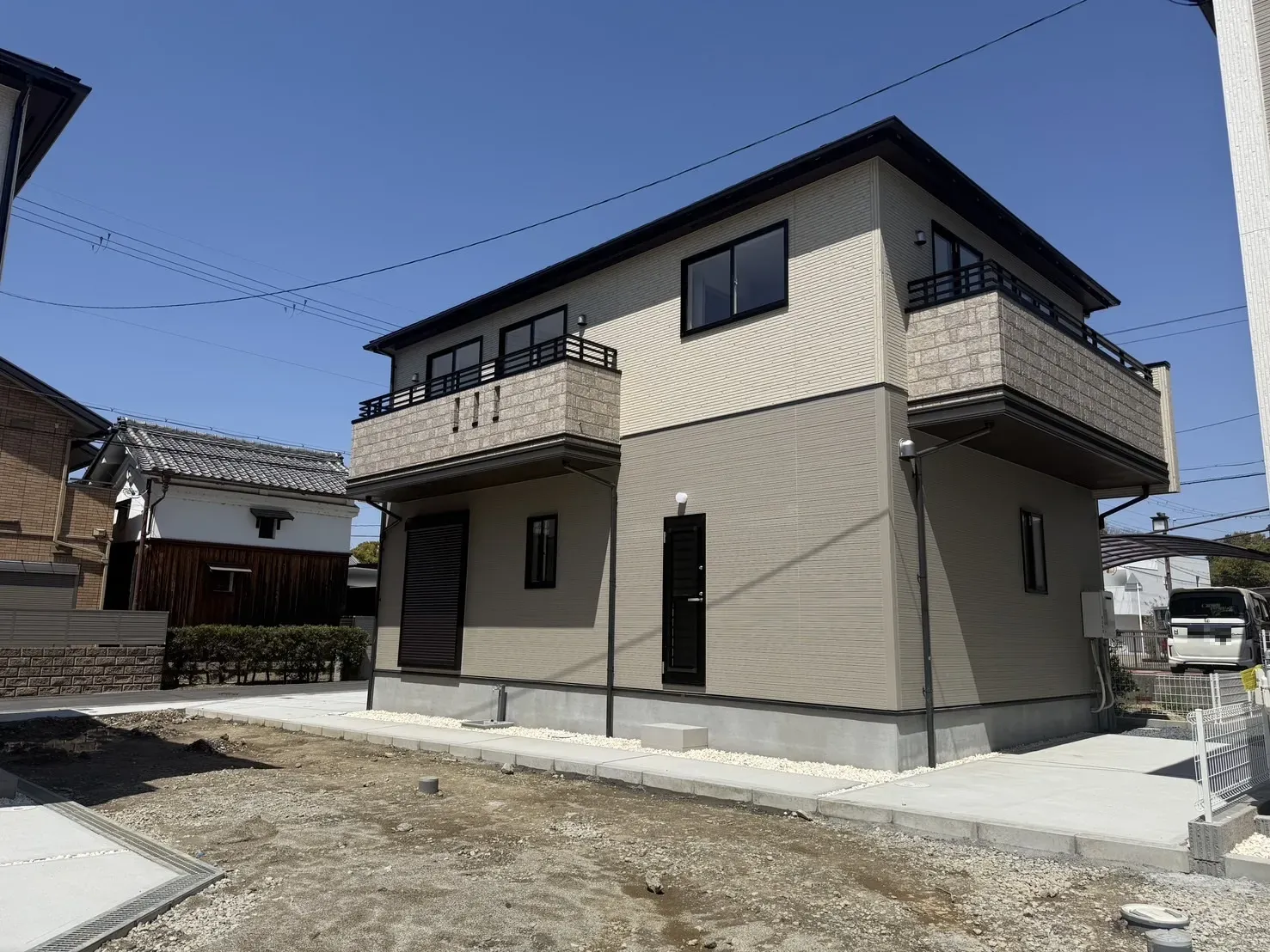 【①号棟外観】2026.4.11撮影