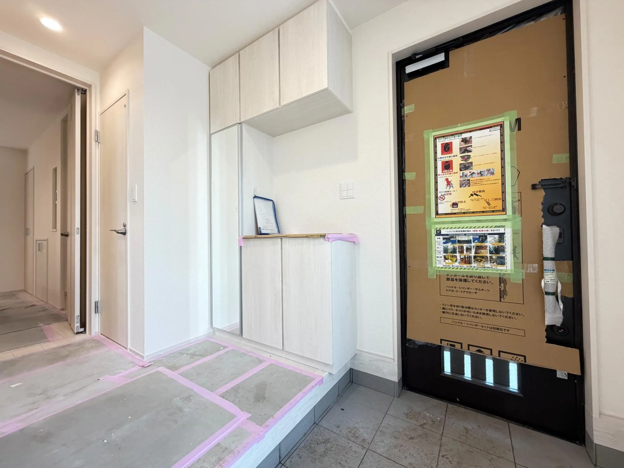 【未完成】玄関まわり・シューズボックス