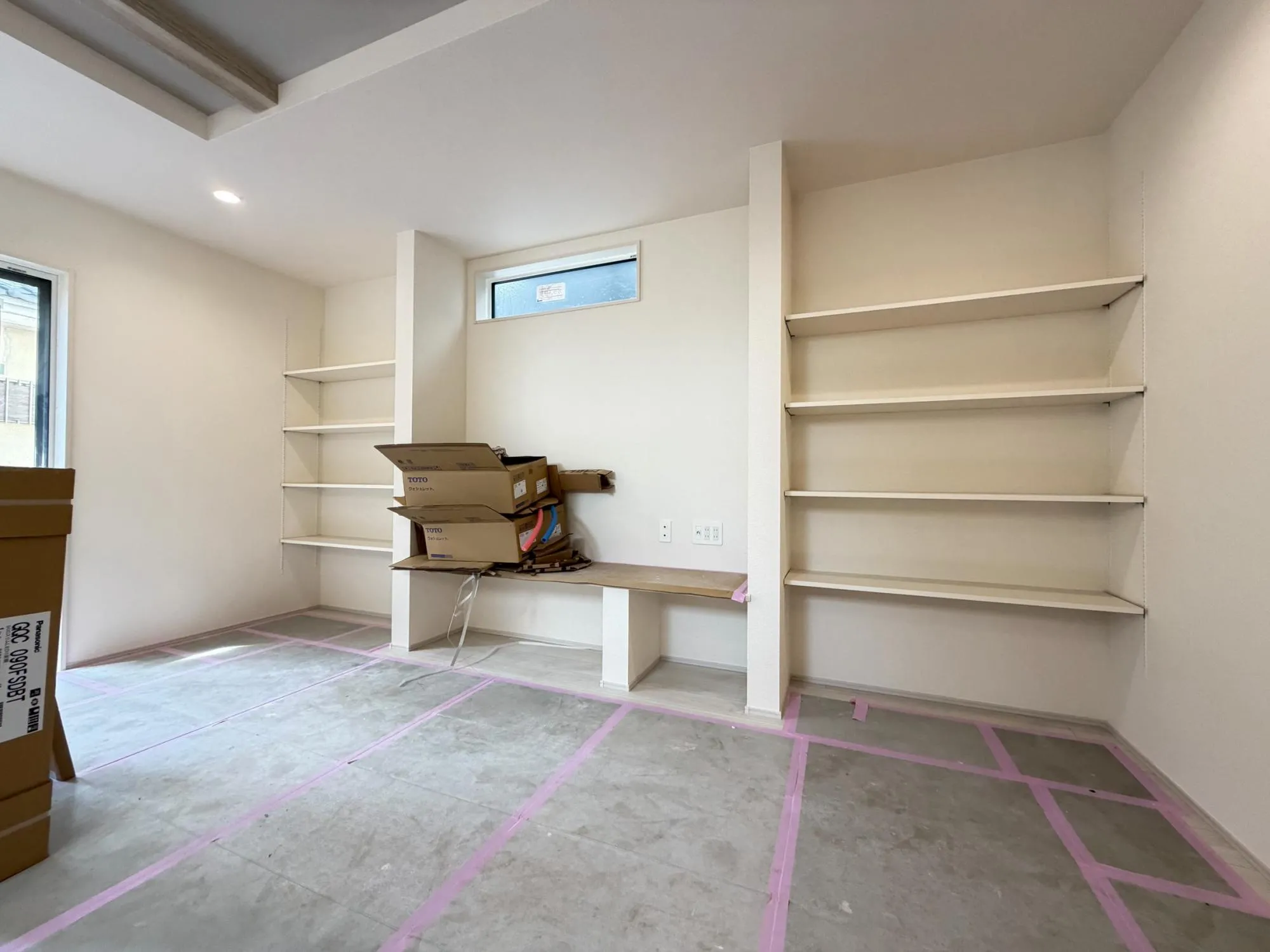 【未完成】LDKカウンター・可動棚