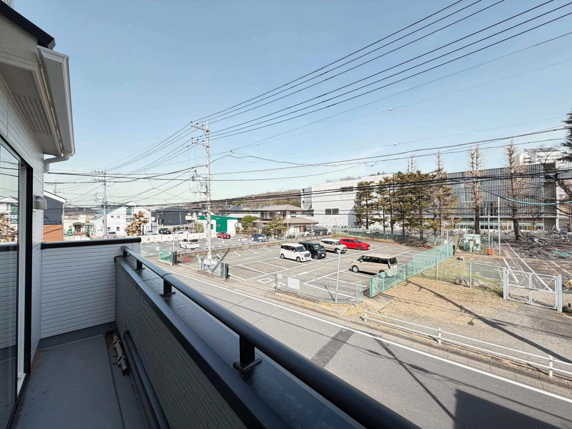 北側バルコニーからの眺望