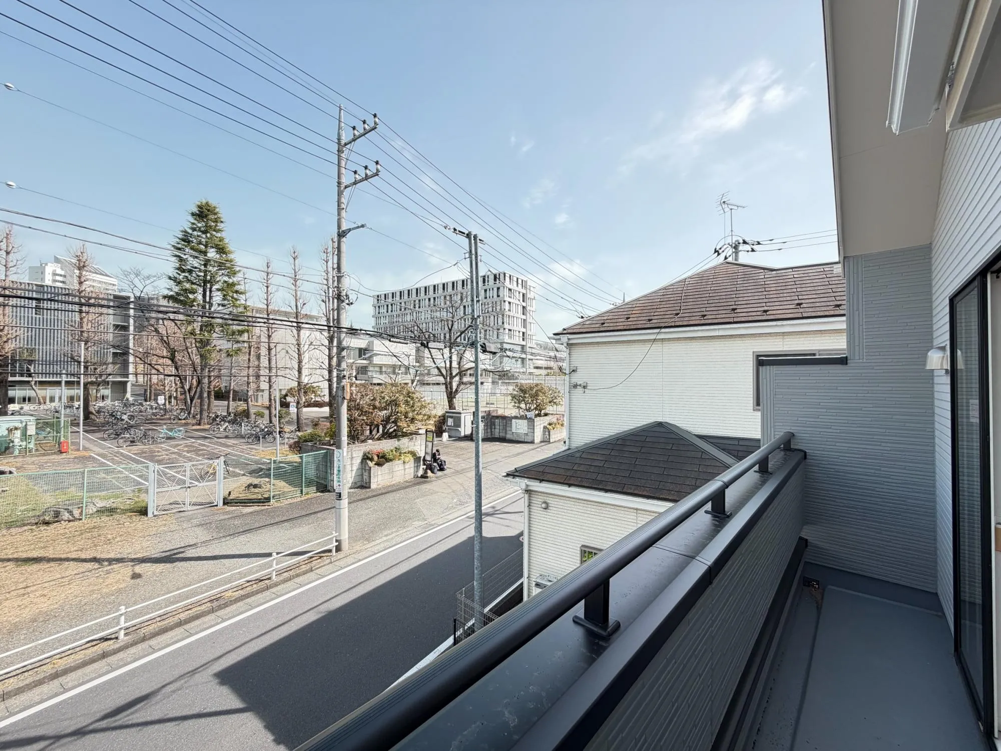 北側バルコニーからの眺望