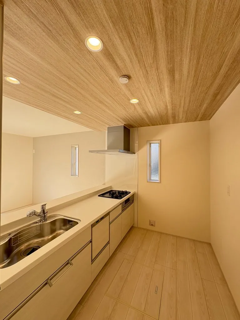 フルオープンキッチン!全体が見渡せます!