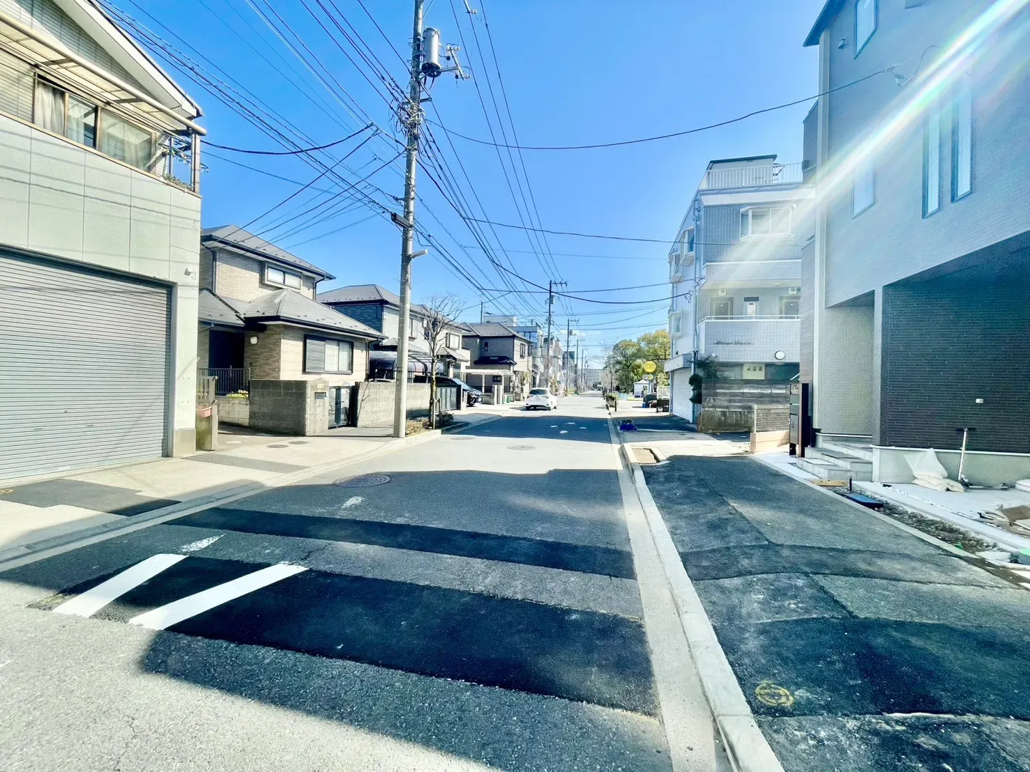 前面道路