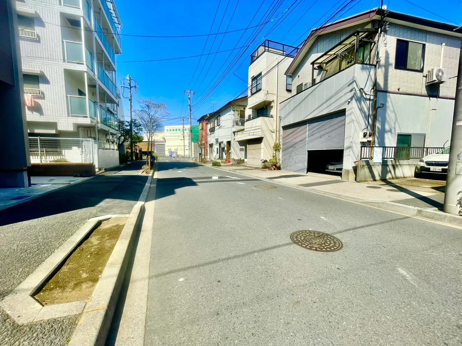 「見通しの良い前面道路」