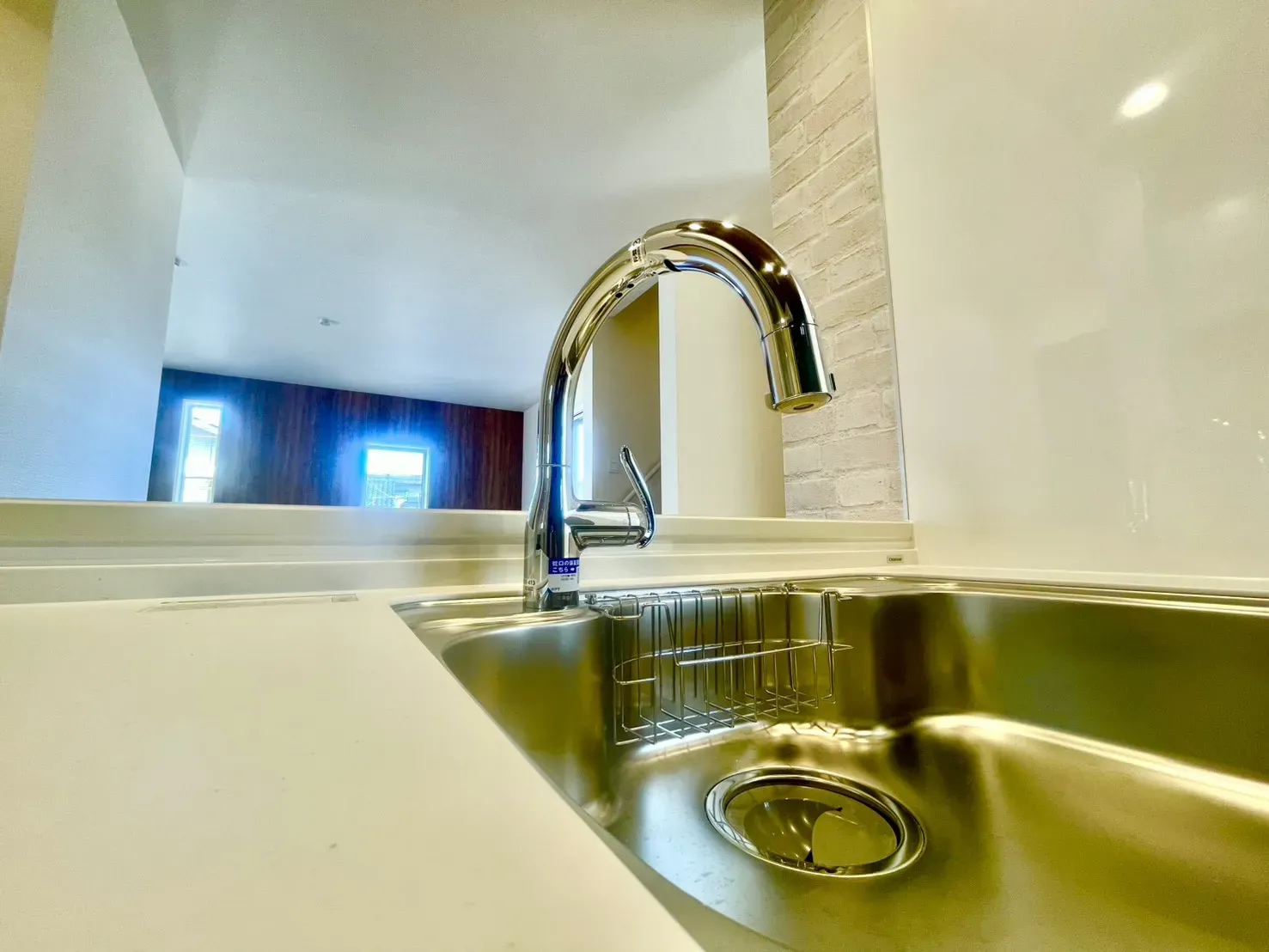 1号棟「使い勝手の良い水栓設備」