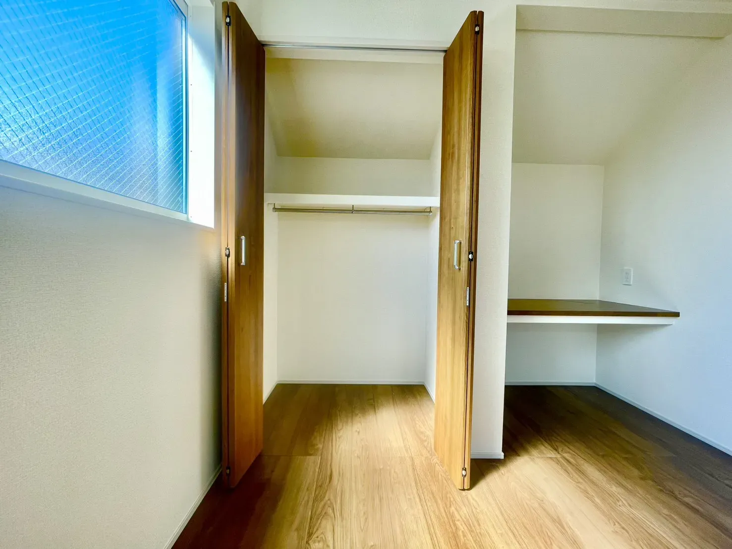 1号棟「収納力のあるクローゼット」