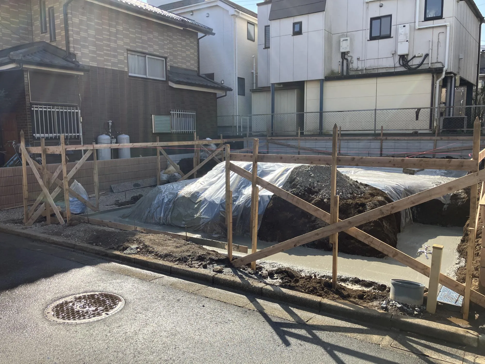 【外観】 建築中 11.8現在