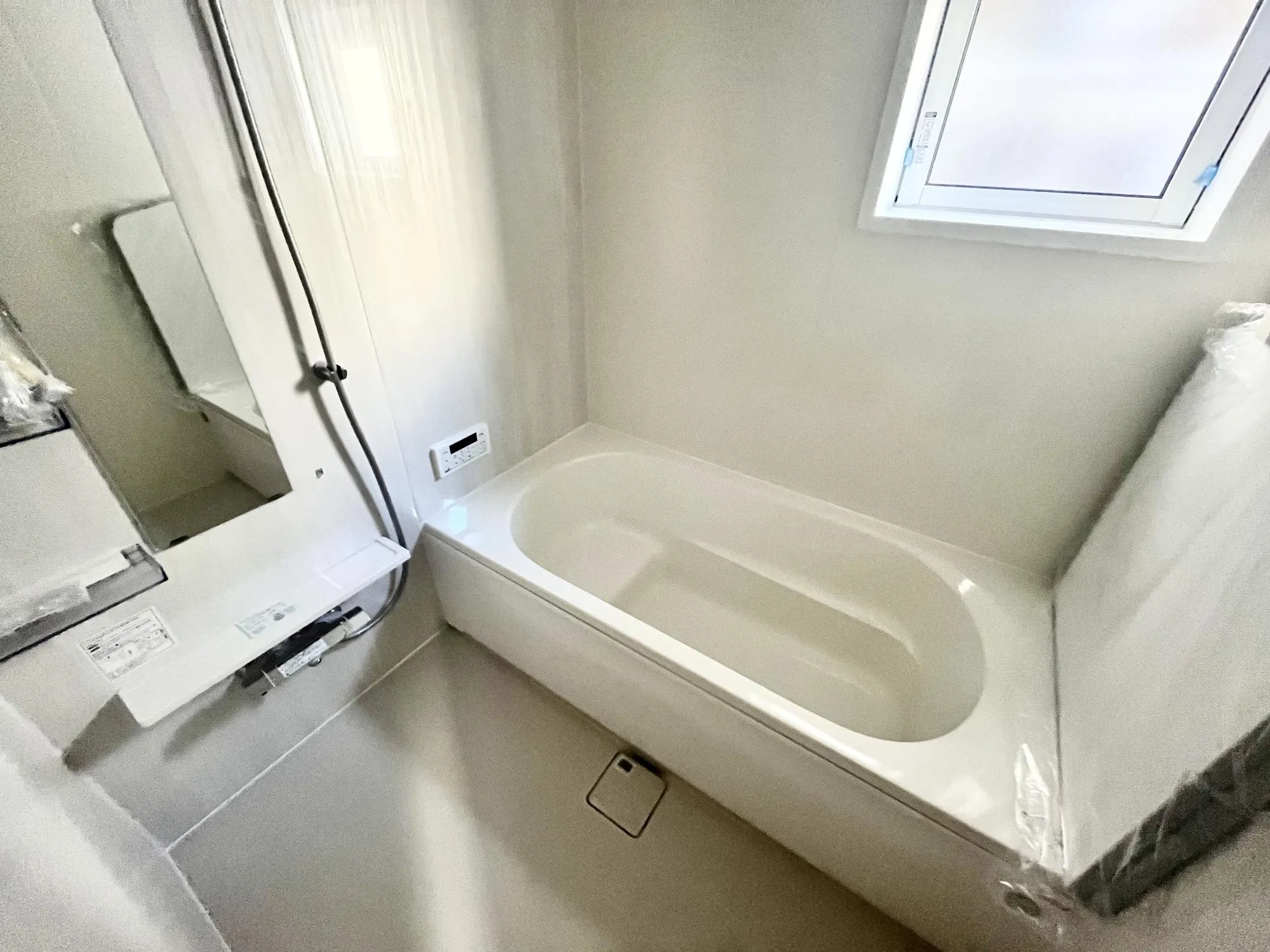 1日の疲れを癒す浴室【①号棟】