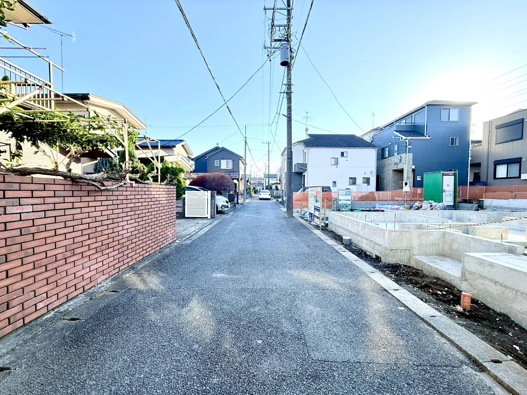 前面道路含む現地写真