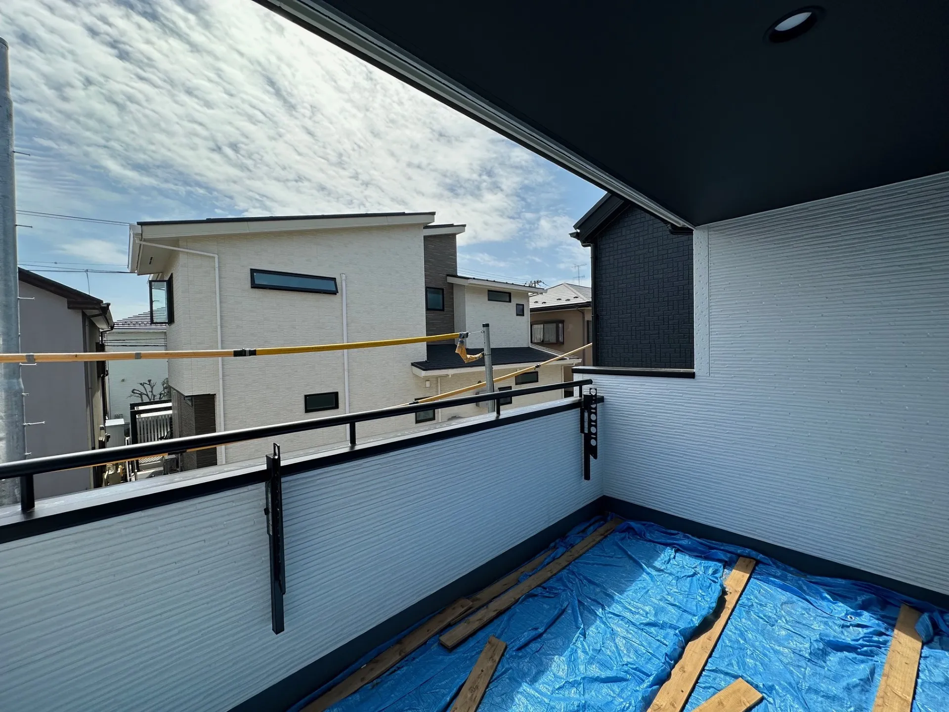 1号棟バルコニー※2026年4月中旬撮影