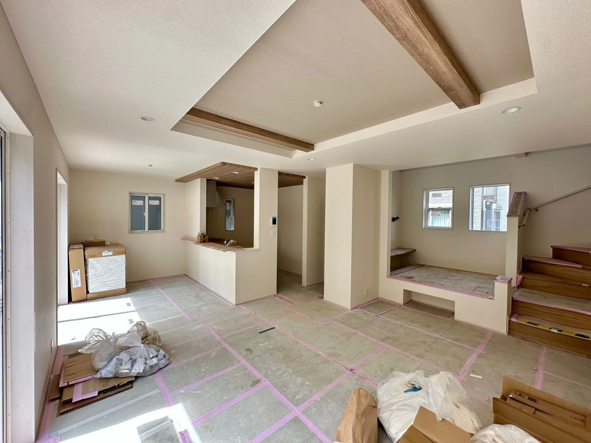 2号棟リビング※2026年4月中旬撮影