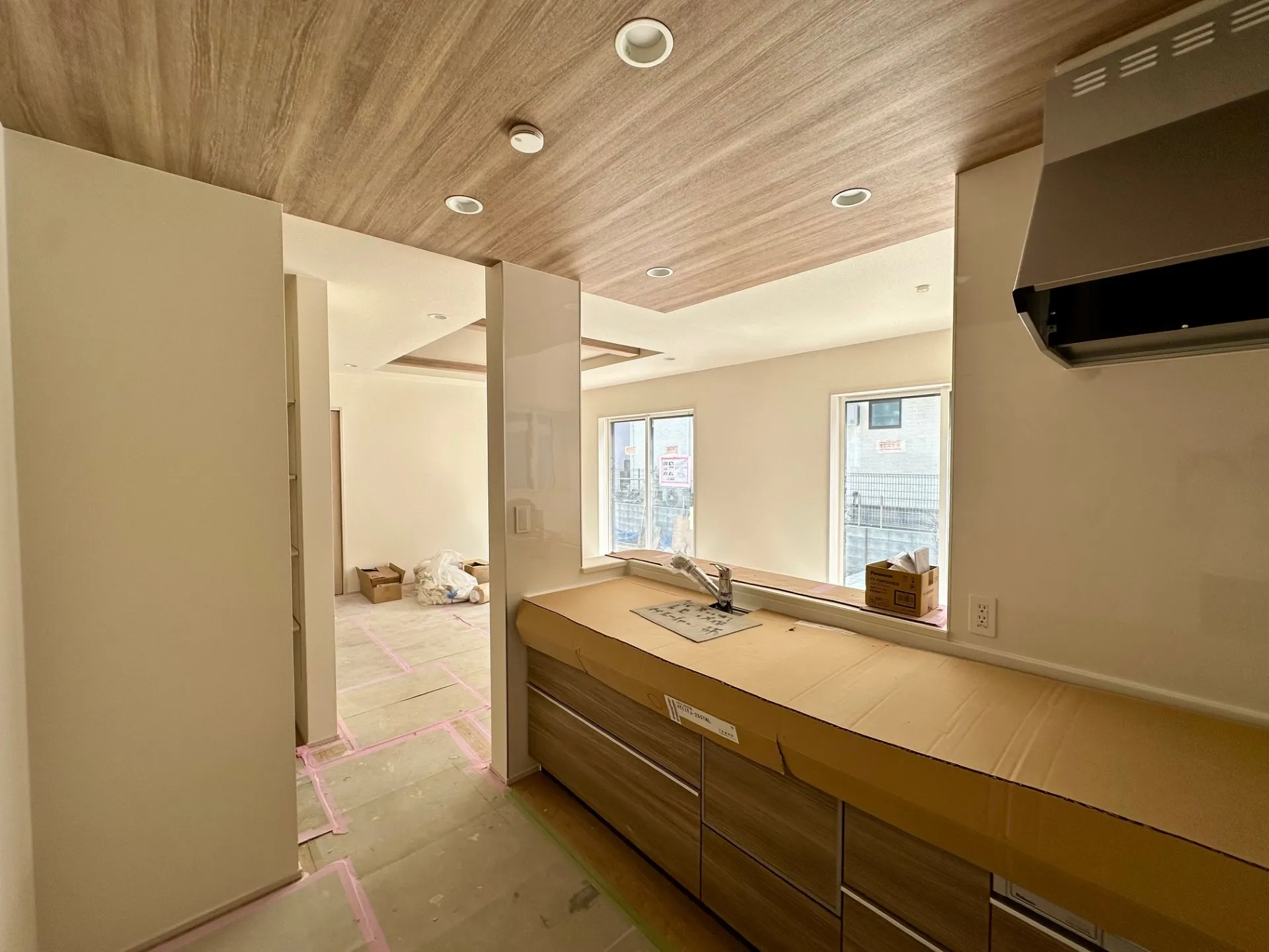 2号棟キッチン※2026年4月中旬撮影