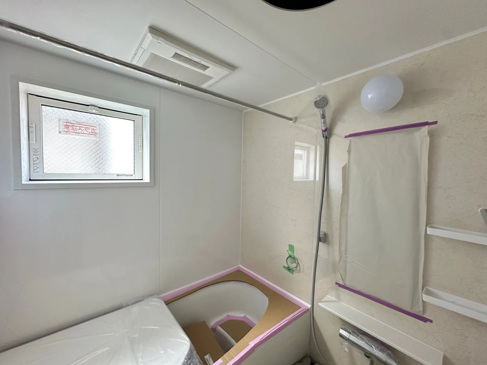 3号棟浴室※2026年4月中旬撮影