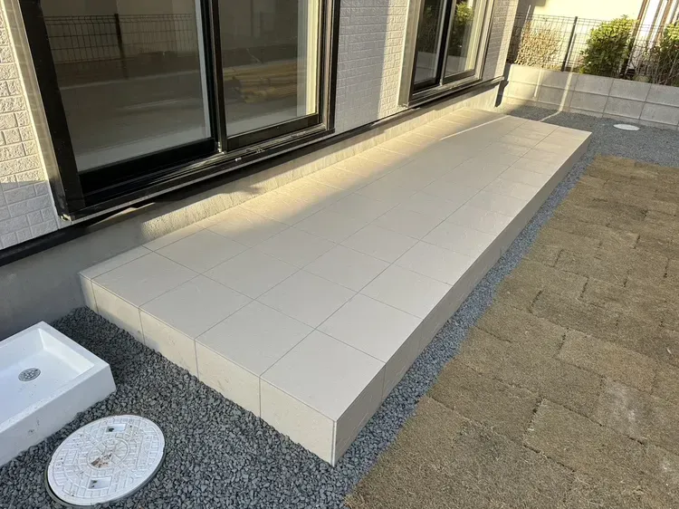 大型ガーデンテラス