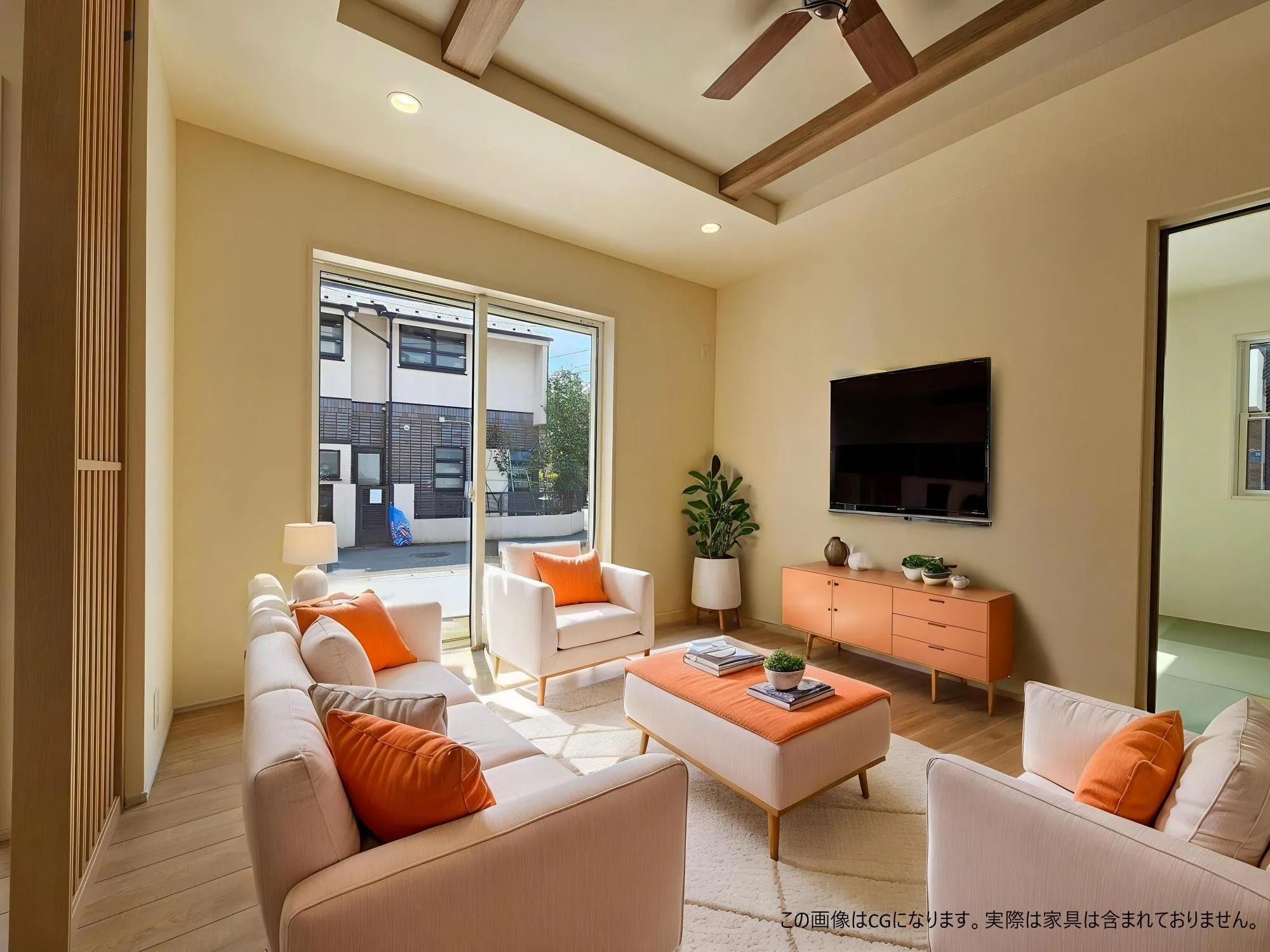 ※この画像はCGになります。実際は家具は含まれておりません。