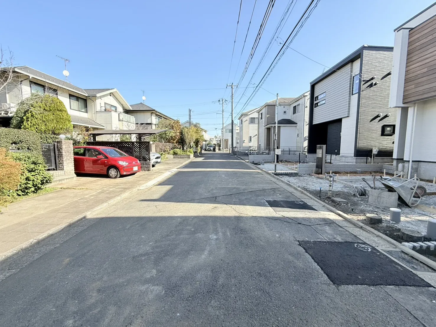 【2025/11/30 販売現地・前面道路】