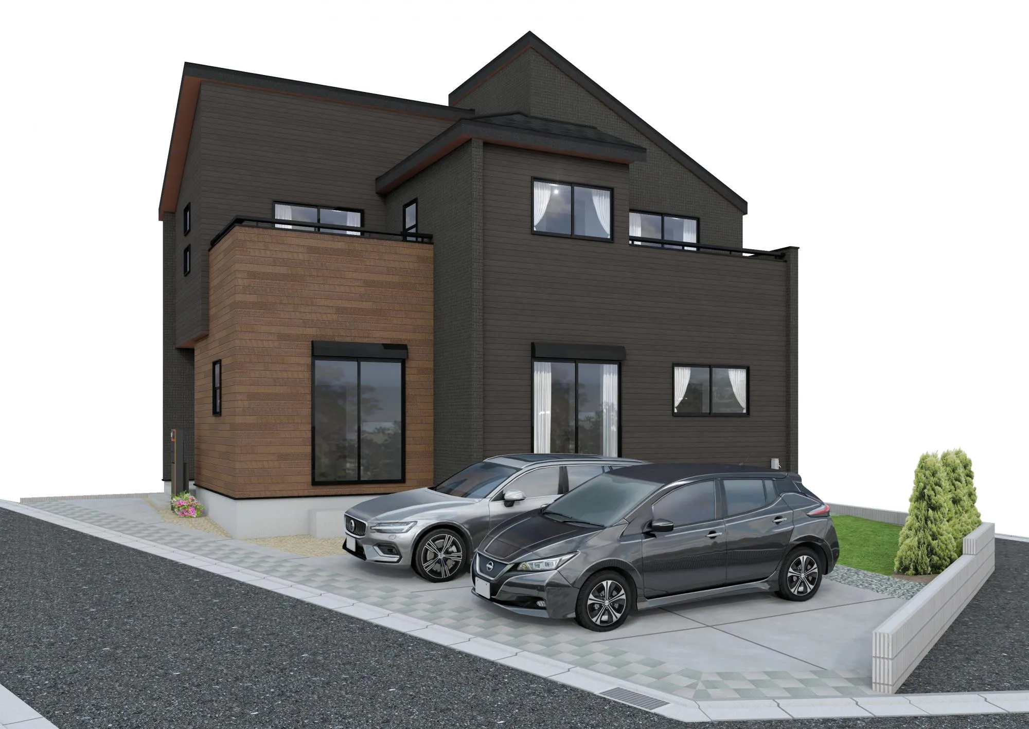 完成予想外観図