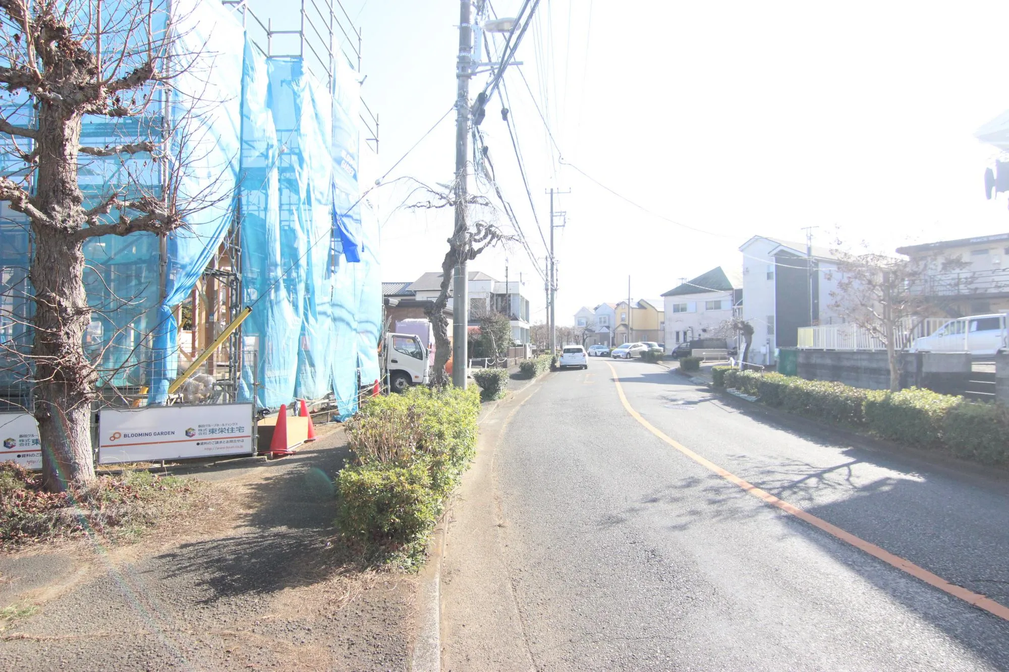 前面道路写真(西)　2026.1.25