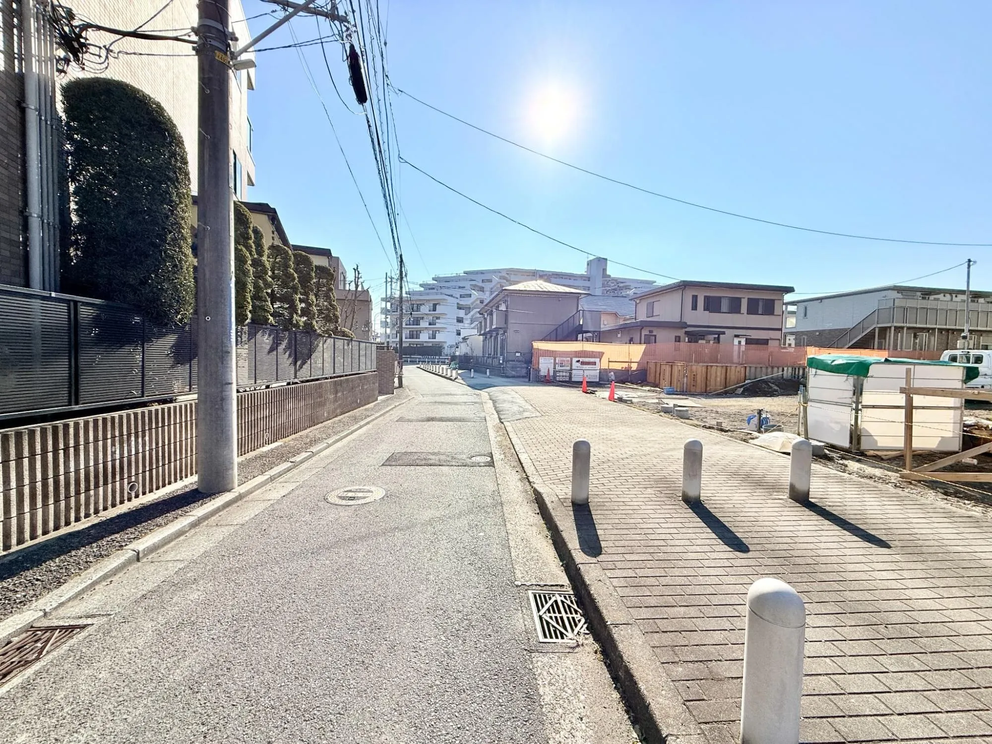 前面道路含む現地写真