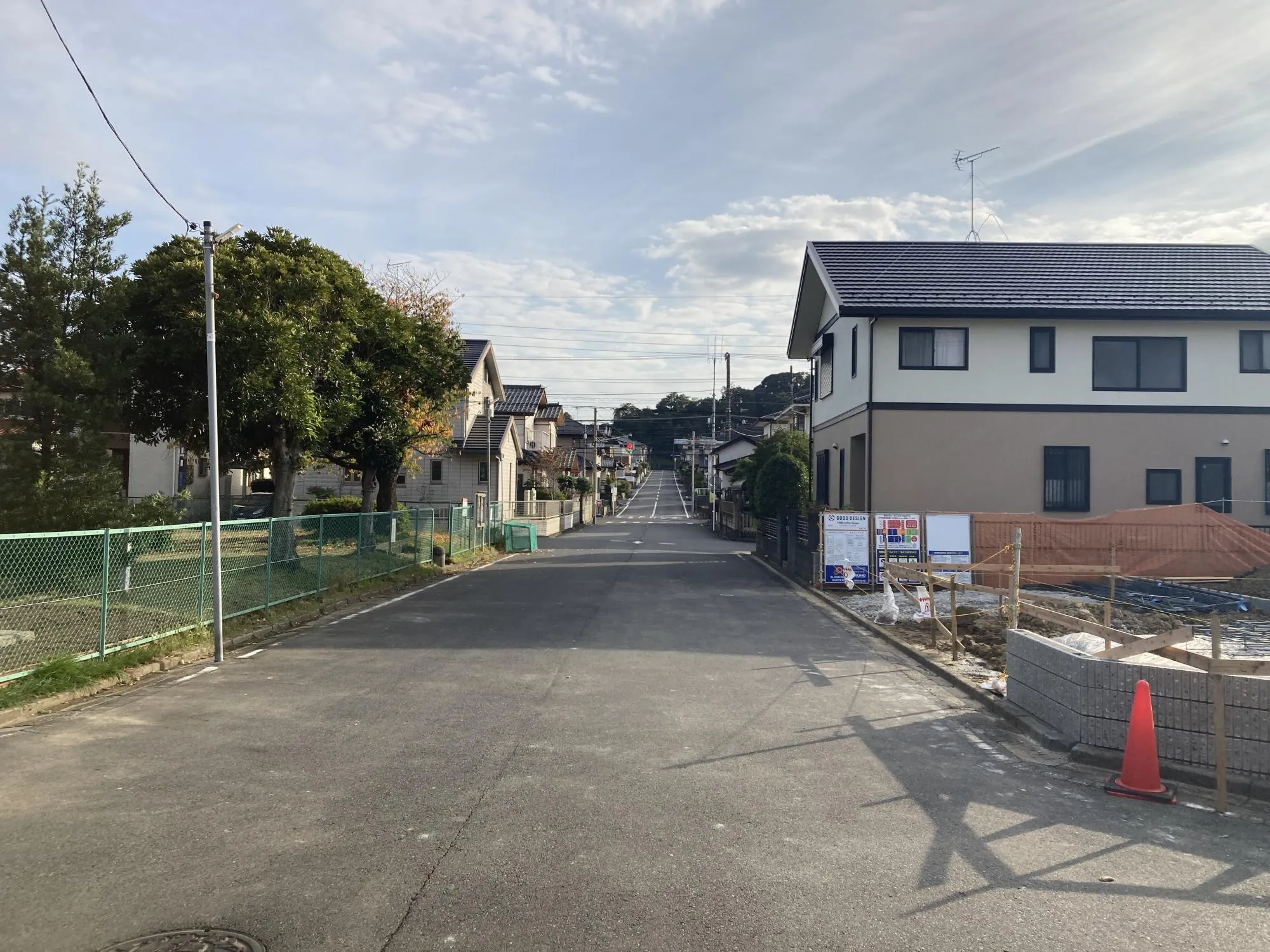 2025/11/08撮影
東側道路