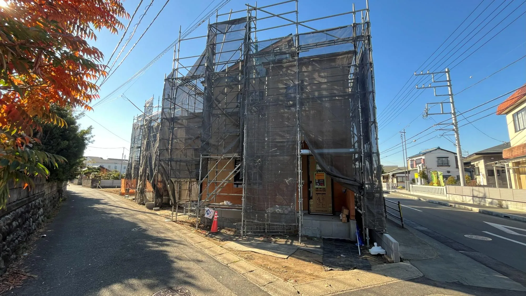 <3号棟>現地は高低差なくフラットです!