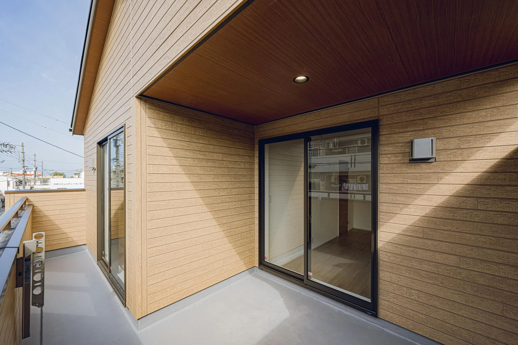 1号棟:インナーバルコニー