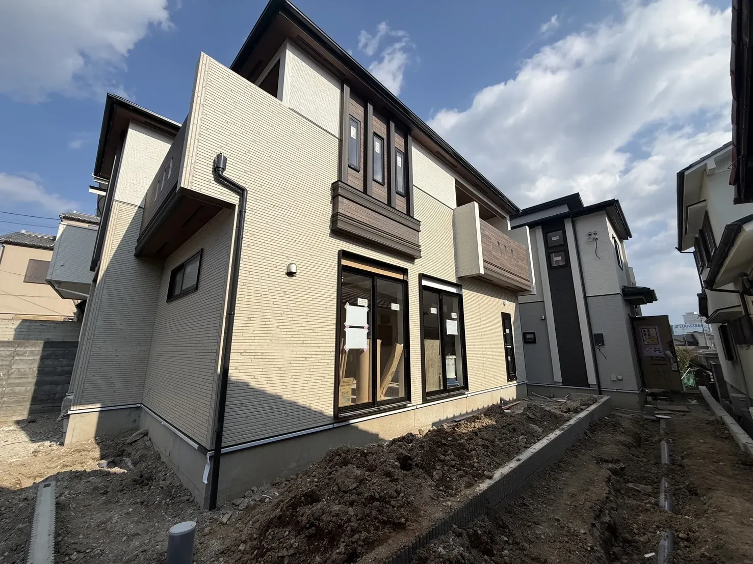 【①号棟外観写真】
2026.1.24撮影